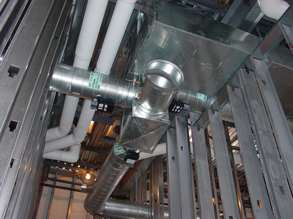 Light Commersials Ductwork Installation